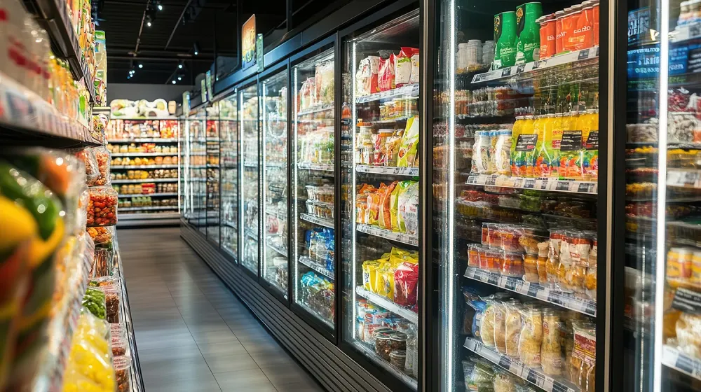 Vitrine réfrigérée à Sainte-Soulle